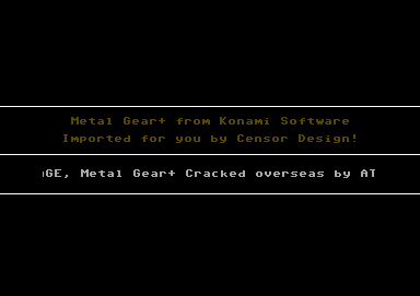 Metal Gear + V2