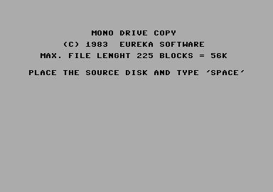 Mono Drive Copy