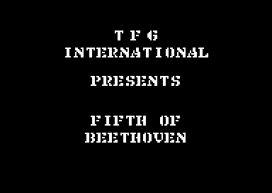Fifth of Beethoven Music