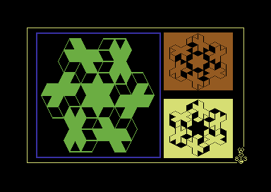 Three Hexagons