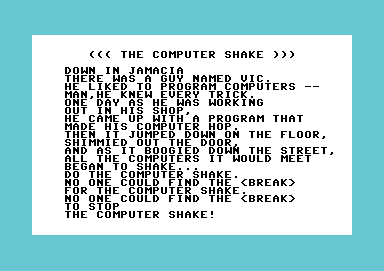 The Computer Shake