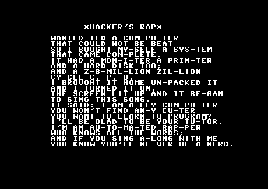 Hacker's Rap