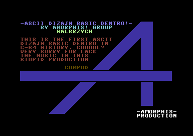 ASCII Dizajn Basic Dentro