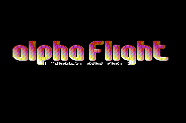 Alpha Flight Intro