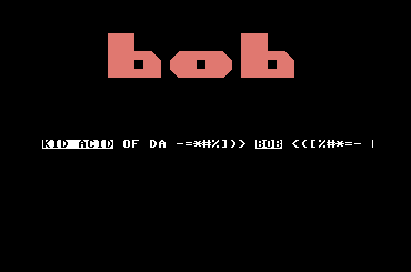 BOB Intro