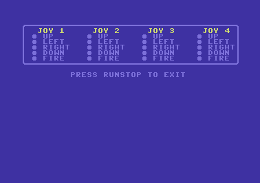 Joystick-Tester for 4 Joysticks (MR100421)