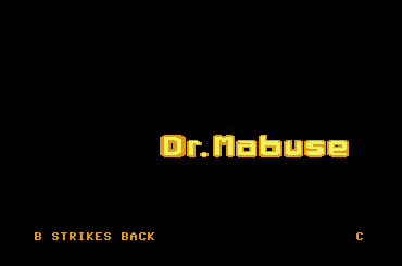 Dr. Mabuse Intro
