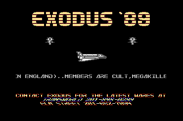 Exodus '89 Intro