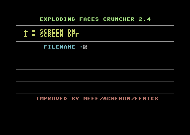 Exploding Faces Cruncher V2.4