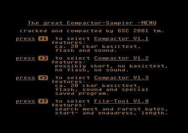 The Great Compactor-Sampler