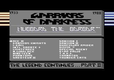 Hubbard the Barbar II