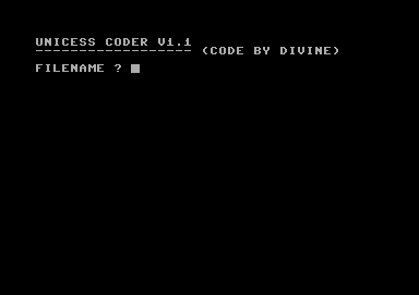 Unicess Coder V1.1