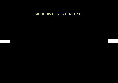 Good Bye C64-Scene