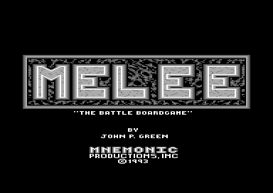 Melee the Battle Boardgame